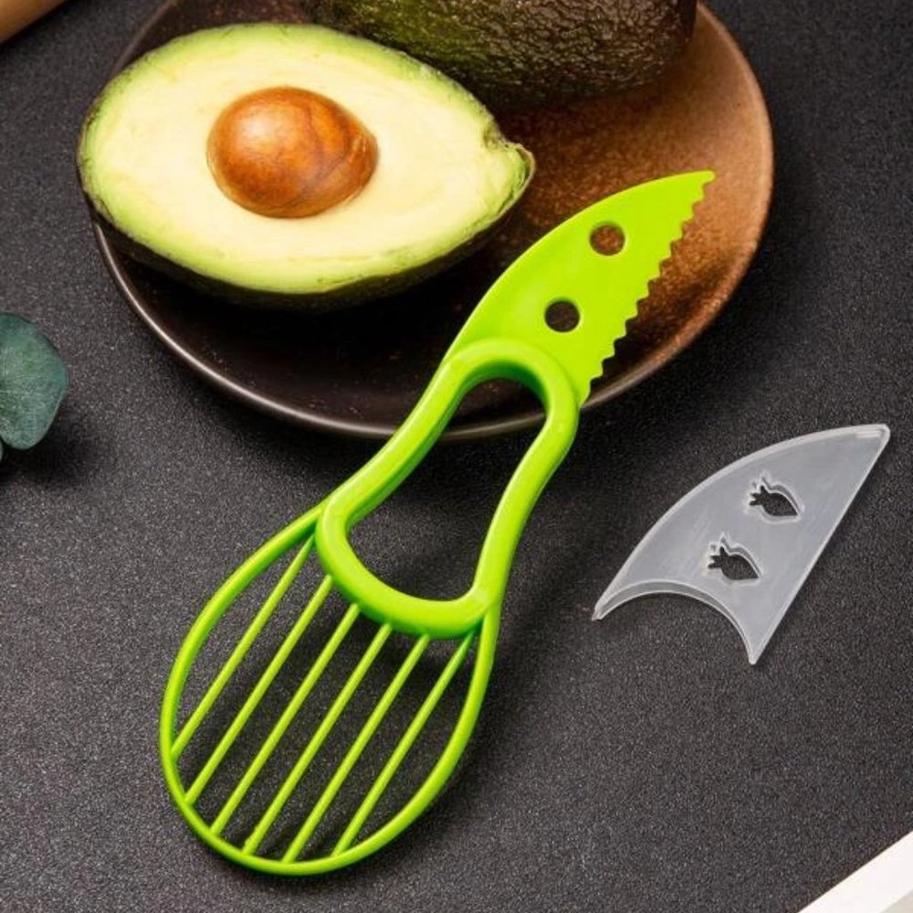 NEW Avocado Tool - 3-in-1 Fruit Slicer, Corer, Cutter